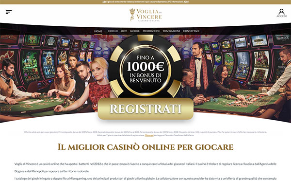 Voglia di Vincere Casino