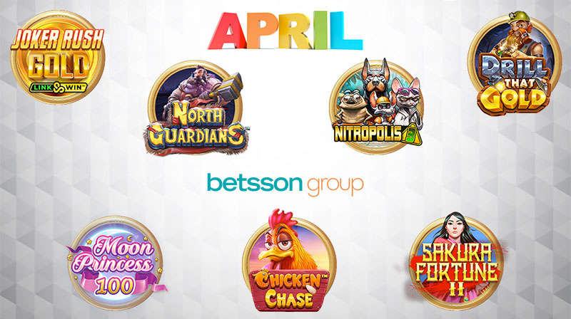 Betsson New Games for April